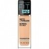 MAYBELLINE - Fit Me Matte + Poreless Foundation 125 Nude Beige - 1 fl. oz. 30 ml 