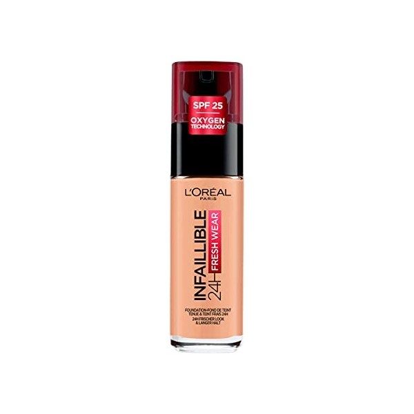 LOréal Paris 24H Infallible Foundation, Honey 30 ml Number 235