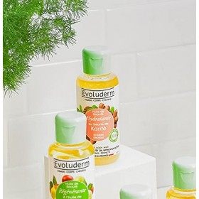 EVOLUDERM - Huile de Beauté au Beurre de Karité - Huile Végétale - Visage, Corps, Cheveux - 100 ml - Fabrication Française