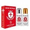 Coffret Soie Royale BIO Cure Soyeuse Sérum 125 ml Soin hydratation Brillance Intense Fleur de Lys BIO Shampoing 125 ml BIO Ré