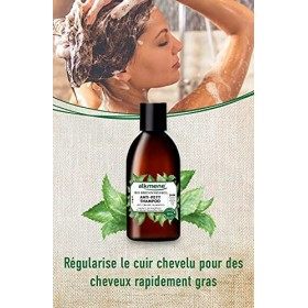 alkmene Shampooing anti-gras à lortie bio - shampooings cheveux gras - shampoing végétal sans silicones, parabènes, huiles m