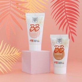 BB Crème - Miss Den - Teint Sublime - Vitamine C & E - Huile Végétale - Crème Teintée Éclat et Protection - Teinte 673 Clair