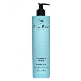 Shampooing kératine et huile de ricin RoseBaie 500 ml