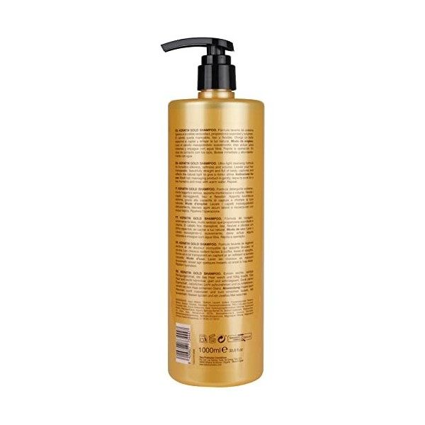 Tahe Botanic Gold Kératine Shampooing 1000 ml