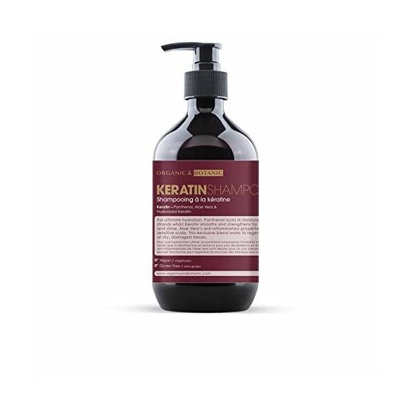 Organic & Botanic Keratin Shampoo 500ml