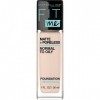 MAYBELLINE - Fit Me Matte + Poreless Foundation 112 Natural Ivory - 1 fl. oz. 30 ml 