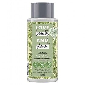Love Beauty And Planet Shampooing Femme Vegan Oasis Réparatrice Huile de Coco Bio et Fleur dYlang Ylang Cheveux Abîmés Certi