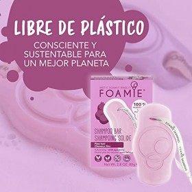 Foamie Shampoing solide bio pour cheveux fin et en manquent de volume aux baies daçaï et de lextrait damande • 100% sans p