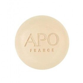 APO France - Shampoing Solide - Tous types de cheveux - Huile de Ricin Bio et Protéine de Blé - Sans Sulfate -Certifié Bio - 
