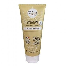 BORN TO BIO Shampoing Nourrissant Bio Certifié Ecocert, Nourrissant, 200 ml