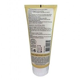 BORN TO BIO Shampoing Nourrissant Bio Certifié Ecocert, Nourrissant, 200 ml