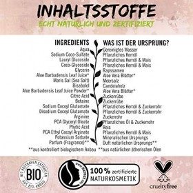 SANTE Naturkosmetik Extra Sensitiv Shampooing bio à laloe vera et au bisabolol - Soin naturel pour les cuir chevelu sensible