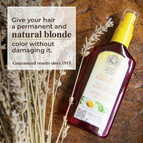 Camomila Intea premium - Spray éclaircissant pour cheveux blonds naturels - Extrait naturel de camomille biologique - 100 ML