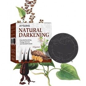 Wood.L Solid Shampoo pour Cheveux | Shampoing Solide Herbes Naturelles | Savon Essence pour favoriser la Croissance Saine des