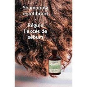 Ohanic shampoing équilibrant pour cheveux gras, régule lexcès de sébum, professionnel sans sulfate, Balancer, extraits natur