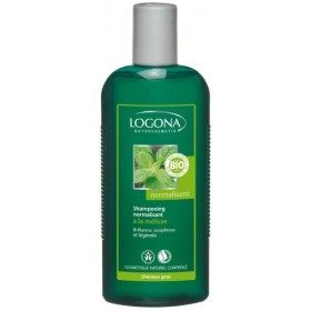 Logona - 1003shanorm - Soin et Beauté du Cheveu - Shampooing Normalisant à la Mélisse BIO - 250 ml