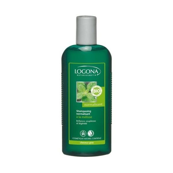 Logona - 1003shanorm - Soin et Beauté du Cheveu - Shampooing Normalisant à la Mélisse BIO - 250 ml
