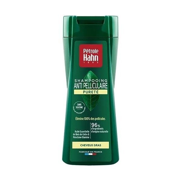 PETROLE HAHN - Shampooing Stop Pellicules Cheveux Gras 250Ml - le Lot De 4