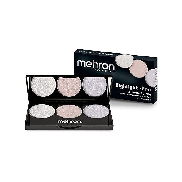 Mehron make-up Highlight-Pro Palette - Cool