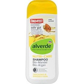 Alverde - Shampoing Soin Nutrif Nutri-Care - Cheveux secs et Cassants - Amande & Argan - Bio - 200 ml
