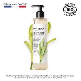Le shampooing réparateur Phytema™ HAIRCARE associe les vertus du miel, de la vanille et de l’huile de baobab pour nourrir et 