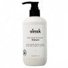 vinsk® UNISEX Shampooing de qualité supérieure | Shampooing extrêmement nourrissant au bambou & écorce de riz | Shampooing hy