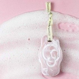 Foamie Shampooing solide pour cheveux abîmés et gras à lextrait dhibiscus - Soin capillaire pour cheveux caputtes - 100% vé