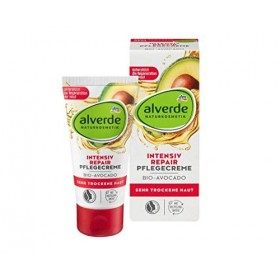 Alverde - Crème de soin Intensive + Repair - Peau très sèche - Avocat Bio - 50 ml