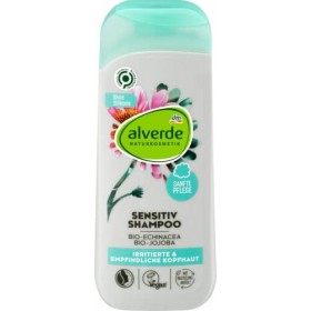 alverde NATURKOSMETIK Shampooing Sensitiv Bio Echinacea Jojoba Bio 3 x 200 ml