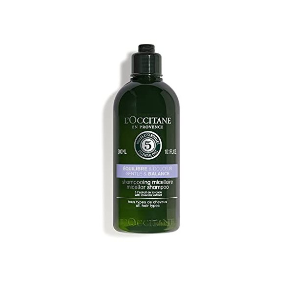 LOCCITANE - Shampoing Equilibre & Douceur Aromachologie - Usage Fréquent - Cheveux Normaux - 300ML