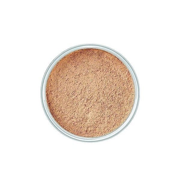 ARTDECO Mineral Powder Foundation - Poudre libre protectrice sous forme compacte pour un fini uniforme et délicatement mat - 