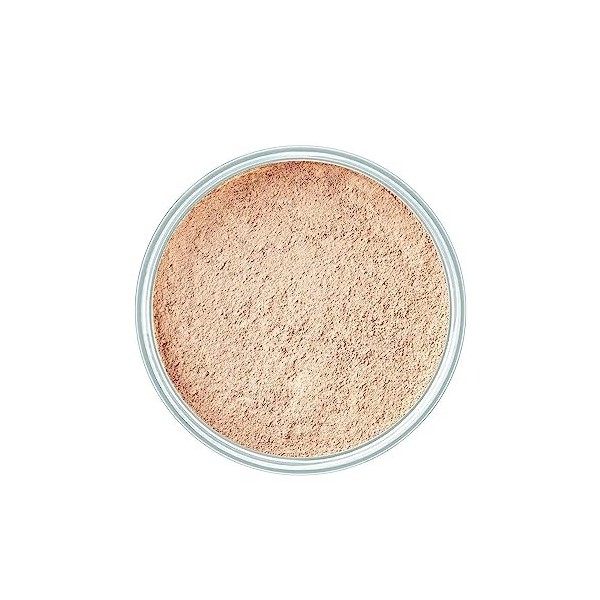 ARTDECO Mineral Powder Foundation - Poudre libre protectrice sous forme compacte pour un fini uniforme et délicatement mat - 