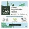 N.A.E. - Shampoing Solide Certifié Bio - Purifiant Cheveux Gras - Extraits de Sauge Bio et de Menthe Bio - Formule Vegan - 99