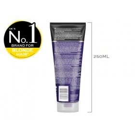 John Frieda Violet Crush Shampooing intensif pour cheveux blonds, 250 ml