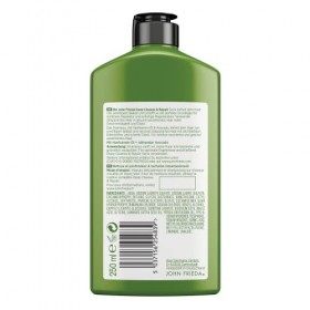 John Frieda Repair & Detox - Shampoing pour cheveux abîmés avec huile davocat et thé vert 250 ml
