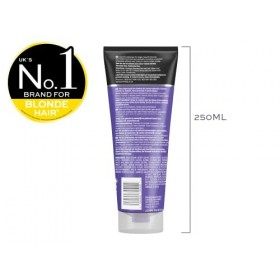 John Frieda - Sheer Blonde Violet Crush Tone Shampooing Correcteur Violet pour Cheveux Blonds, 250 ml