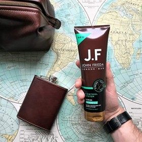 John Frieda Man JF Man Control System Shampooing pour cheveux épais et indisciplinés 250 ml