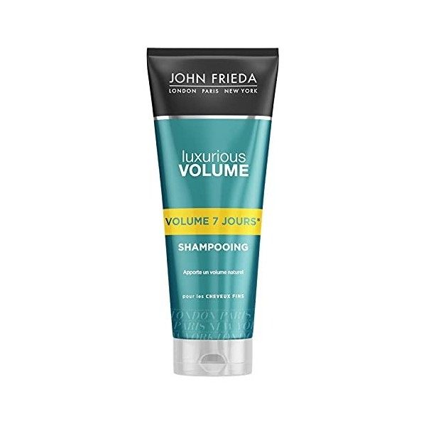 JOHN FRIEDA - Luxurious Volume Shampooing Volume 7 Jours 250Ml - Lot De 3