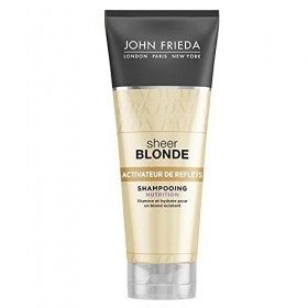 JOHN FRIEDA - Sheer Blonde Shampooing Nutrition Activateur De Reflets 250Ml - Lot De 3 - Offre Special
