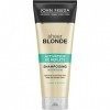 John Frieda Sheer Blonde Activateur de Reflets Shampooing Nutrition à l’Huile d’Avocat 250ml lot de 3 