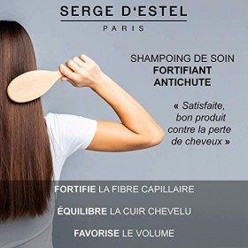 Shampoing Anti Chute de Cheveux 1L Purifie le Cuir Chevelu Favorise la Pousse Fortifie la Fibre Capillaire. Shampoing Naturel