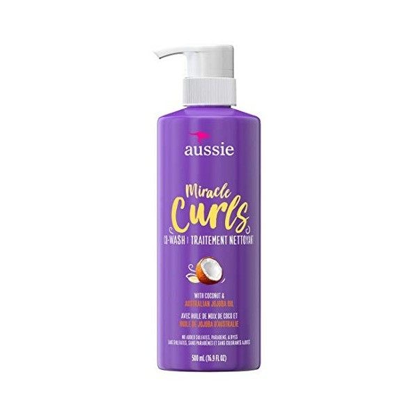 Aussie Miracle Curls Co-Wash 500 ml lot de 3 
