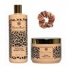 Rosebaie Coffret Keratine & Amla Shampoing 500 ml + masque 500 ml + 1 Chouchou De Couleur Aléatoire Offert