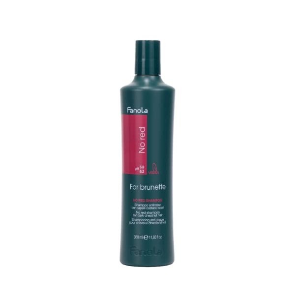 FANOLA No Red Shampoo 350ml - shampooing anti-rougeurs pour cheveux bruns