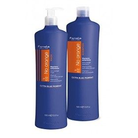 FANOLA Kit No Orange Shampooing 1000 ML Masque Orange-2000, 1000 ML Shampoo + Mask, Milliliters