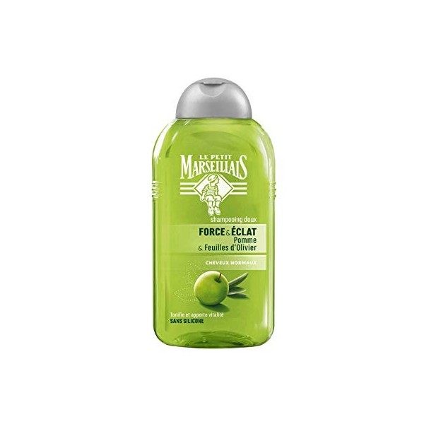 Le Petit Marseillais - Shampooing pomme & olivier 250ml -Lot de 2