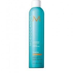 Moroccanoil Spray pour cheveux Luminous Strong, 330 ml & Shampooing Extra Volume, 250 ml