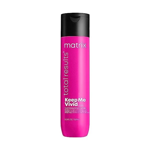 Matrix, Shampoing pour Cheveux Colorés & Fragilisés, Protége & Fortifie, Sans Sulfate, Keep Me Vivid, 300ml
