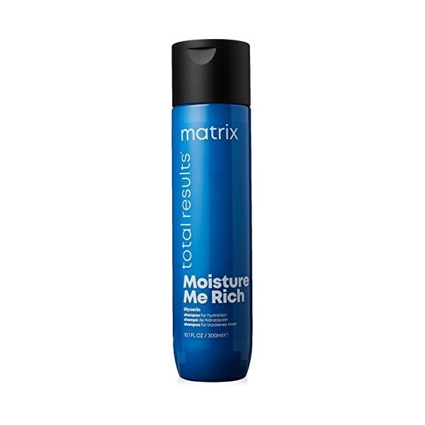 Matrix, Shampoing pour Cheveux Secs, Hydrate & Adoucit, Moisture Me Rich, 300ml