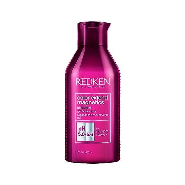 Redken, Shampoing pour Cheveux Colorés, Protection Couleur & Éclat, Color Extend Magnetics, 500 ml